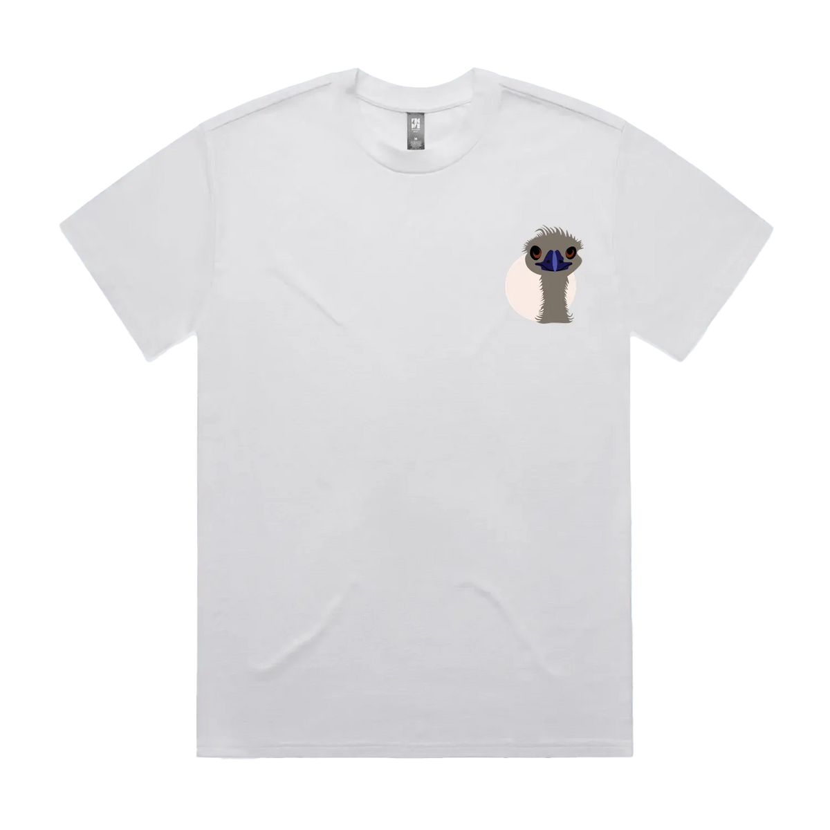 White front flat lay