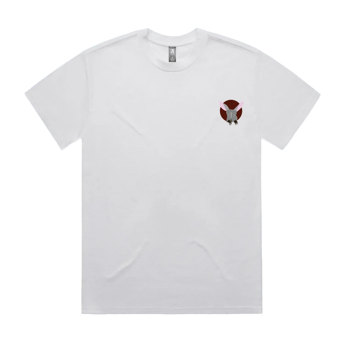 White front flat lay